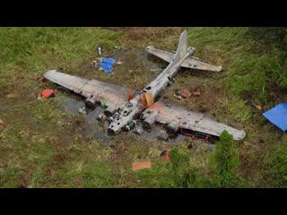 abandoned plane with an unusual past