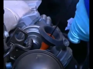 video about the principle of operation of a turbocharger (turbine)